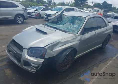 2005 Subaru Impreza Wrx z USA, uszkodzony, nr VIN JF1GD29605G503571